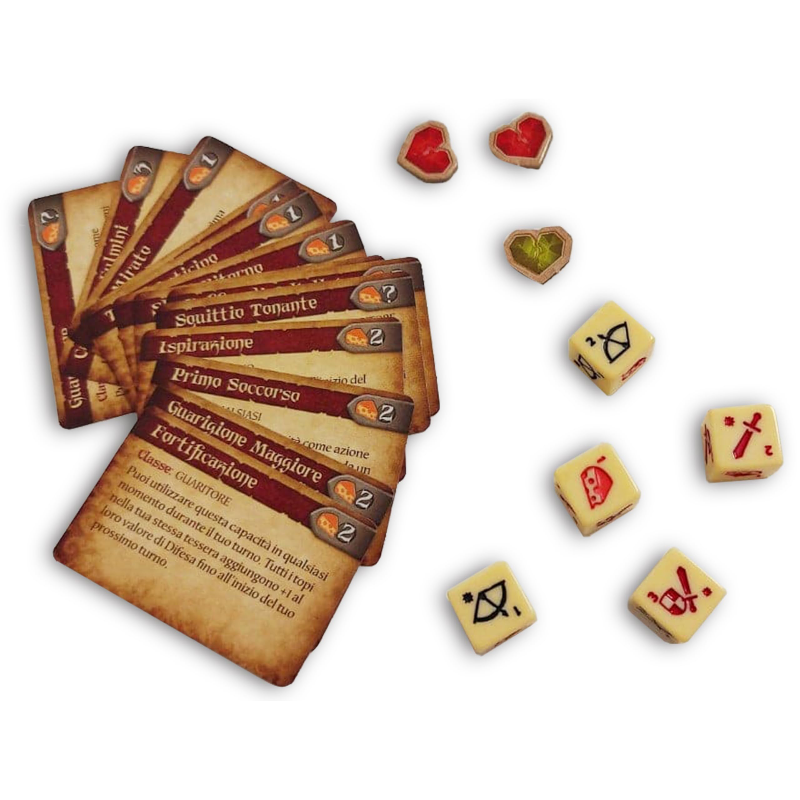 Asmodee - Mice and Mystics - gra planszowa dla 1-4 graczy, 8+ lat, wydanie włoskie