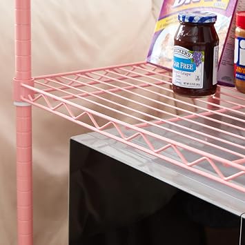 DormCo Suprima Extra Height Mini Shelf Supreme - Pink
