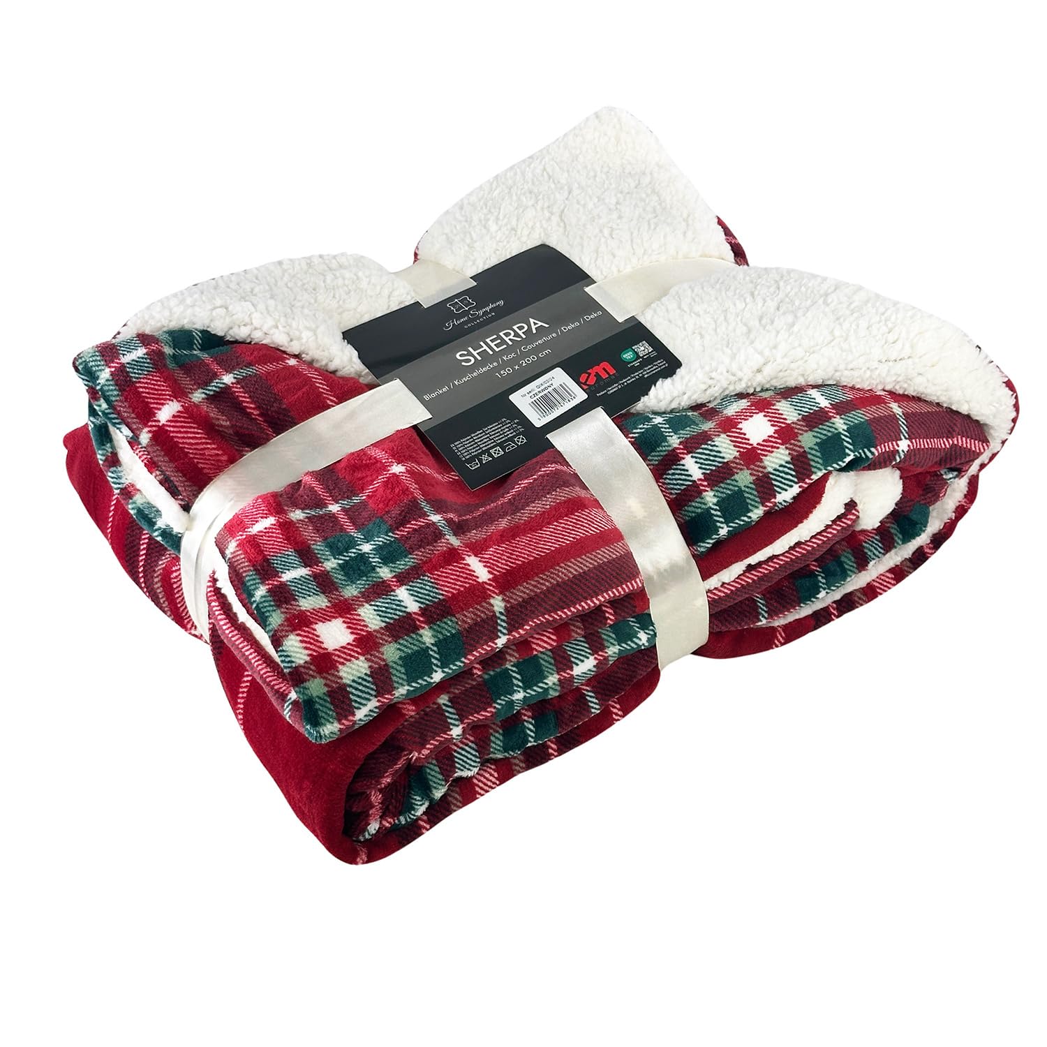 Plaid sherpa épais et réversible pour partager des instants de pure douceur en famille