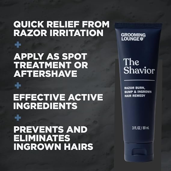 Grooming Lounge The Shavior Post Shave Remedy, Glycolic Acid & Witch Hazel