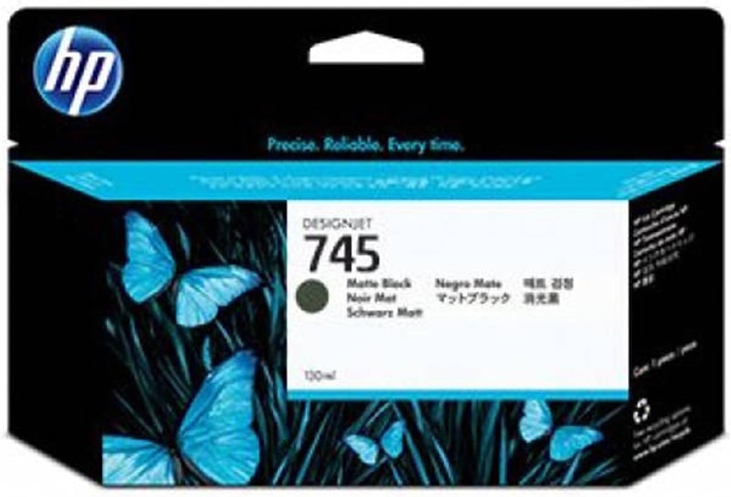 HP745 130-ml Matte Black Desig