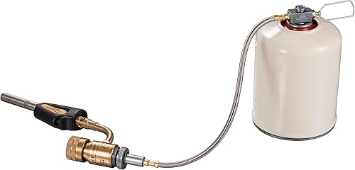 Miniatura 9 de CAMPINGMOON CAG 600 Adaptador de estufa de antorcha de propano con manguera de extensión (11.8"30cm), entrada recipiente de válvula lindal EN417,