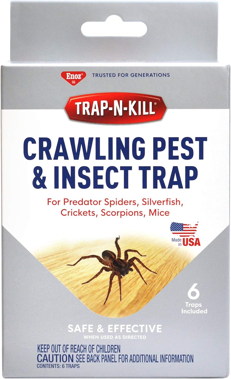 SpringStar BioCare Spider and Silverfish Traps 6 Traps Amazon.co.uk Garden