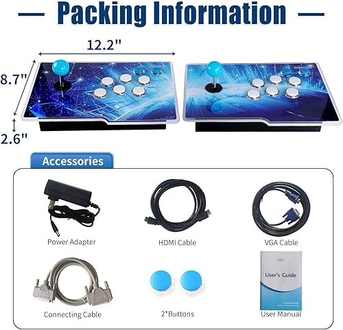 Miniatura 5 de 32000 juegos 3D Pandora Box Arcade consola de juegos, máquina de videojuegos retro para TV, salida HD de 1280 x 720, buscarguardarocultarpausar