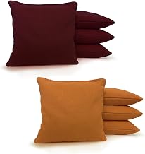 8 Standard Corn Filled Regulation Duck Cloth Cornhole Bags