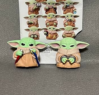 スターウォーズ グローグー ソフビパペットマスコット エンスカイ スターウォーズ マンダロリアン グローグー ソフビ