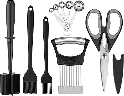 Juego de utensilios de cocina  6 piezas de utensilios de cocina  Herramientas de cocina esenciales para chefs caseros  Accesorios de cocina
