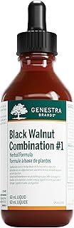 Genestra Brands - Black Walnut Combination # 1 - Herbal Liquid to Support Digestive Health - 60 ml Liquid