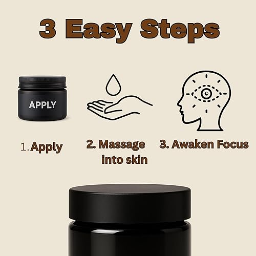 Miniatura 4 de Crema de hongos de melena de león  Niebla cerebral y soporte de memoria  Mezcla nootrópica Hericium erinaceus con Reishi y Cordyceps  2 oz  King &