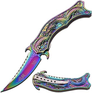 Dark Side Blades Spring Assisted Folding Pocket Knife