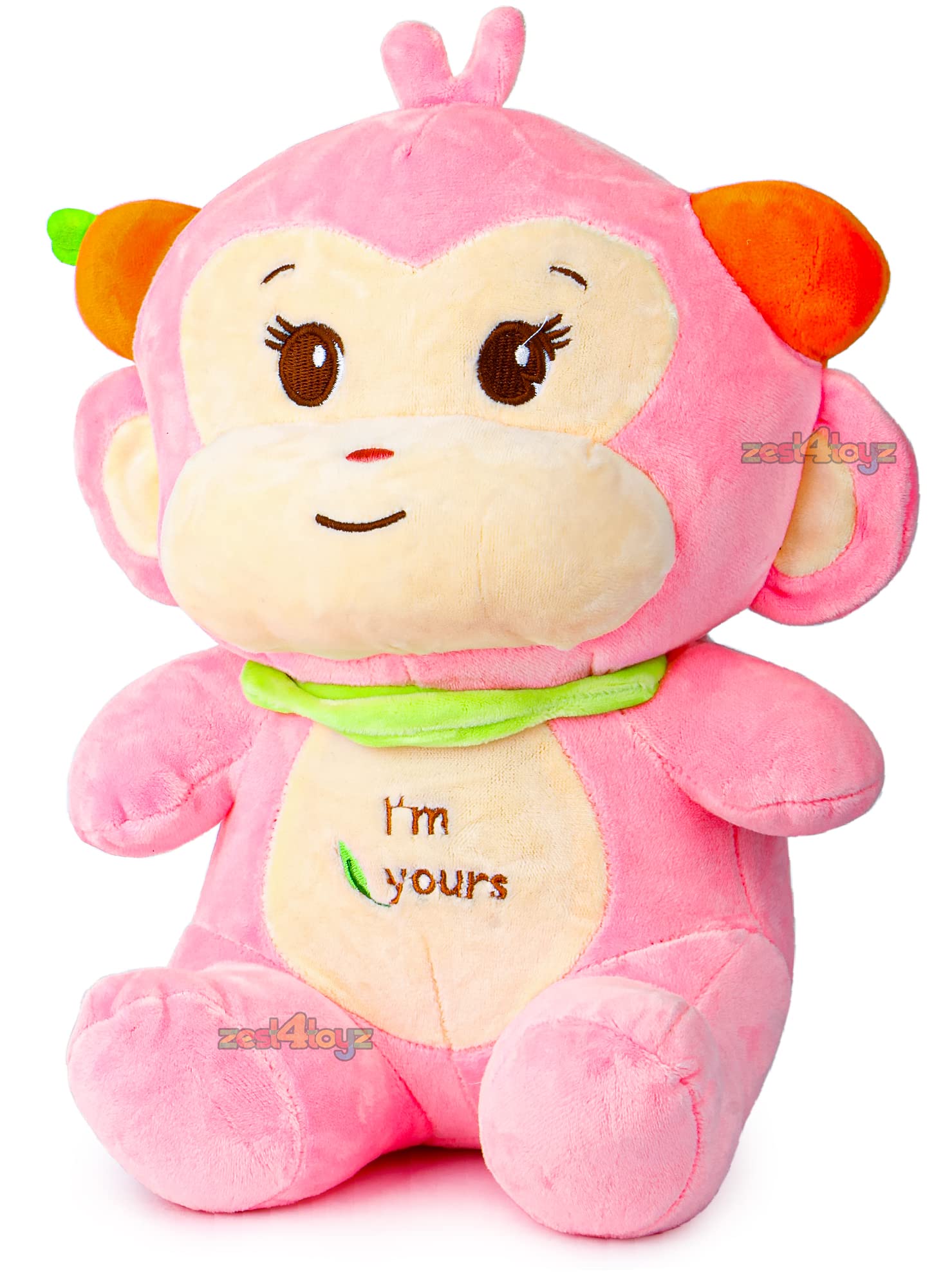 See full amazon price history chart for Soft Toys for Kids Plush Animal Toys for Kids Smile Cute Monkey for Girls & Boys Stuffed Toys by Zest 4 Toyz-Color-Multicolored-Size-25 cm (Pack of 1) Soft Toys for Kids Plush Animal Toys for Kids Smile Cute Monkey for Girls & Boys Stuffed Toys by Zest 4 Toyz-Color-Multicolored-Size-25 cm (Pack of 1) (B09QT1VWYV) Amazon Price History, Amazon Price Tracker