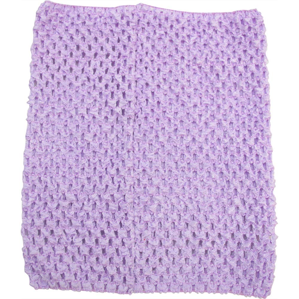 Time To Sparkle Women's Lavender Crochet Tube Top Tutu Infant Dress Elastic Girls Skirt Pettiskirt | 10"X12" |