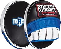 Ringside Gel Shock Micro Boxing Mitts - Compact 8" Precision Training Pads with Superior Gel Impact Absorption & Durable Leather