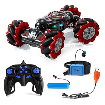 【極美品】Deejoy　 Jovow RC Stunt Car　リモコンカー Amazon.com: Deejoy 1:12 RC Stunt Car, 2.4GHz 4WD Remote