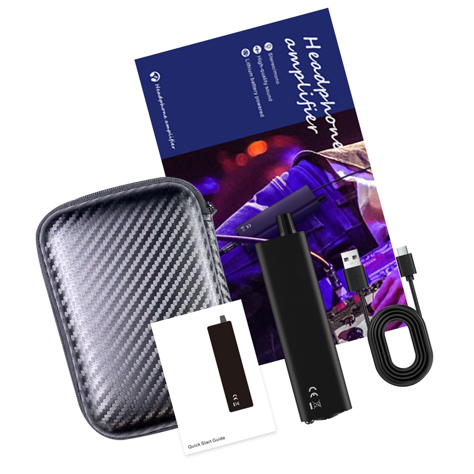 Amplificatori personali con ingresso XLR bilanciato e batteria ricaricabile per palco e studio professionale HIFI in Ear Amplificatori per cuffie