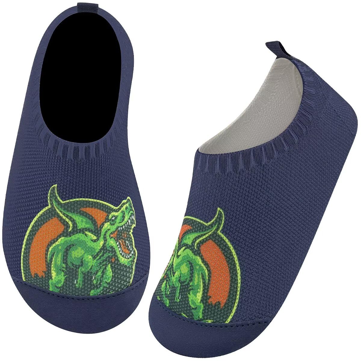 Kyopp Hausschuhe Kinder Junge Mädchen Pantoffeln Atmungsaktive Rutschfest Turnschläppchen Weich Barfussschuhe für Lauflernschuhe Kindergarten Slippers Gr.20-35