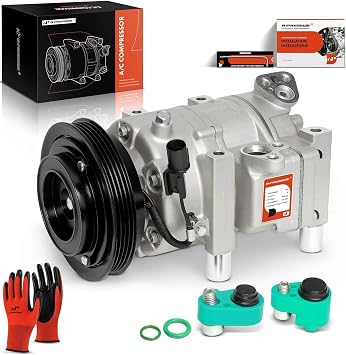 A-Premium Air Conditioner AC Compressor with Clutch