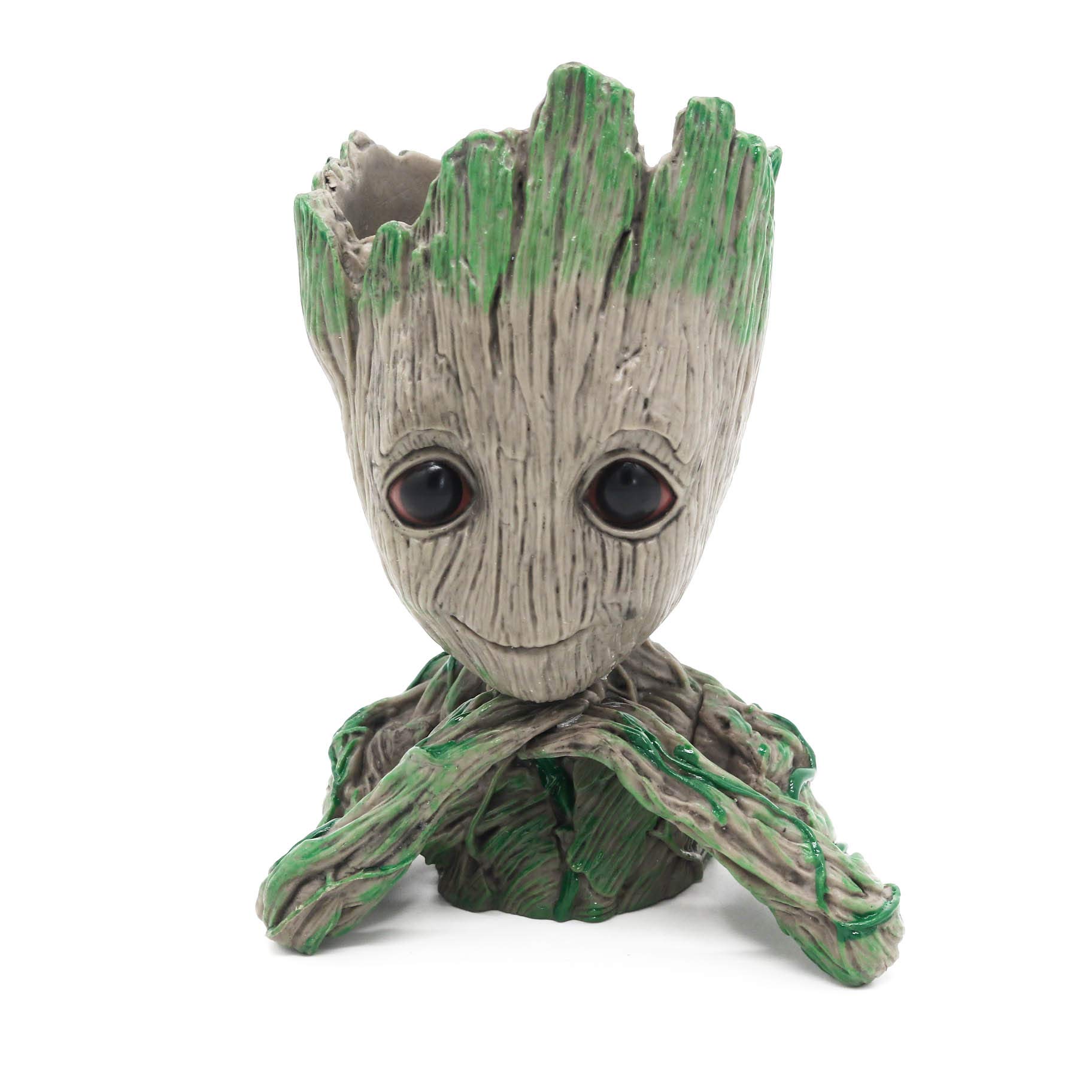 Aurum Gifts Unique Shape SuperHero Baby Groot Flowerpot Tree Man Planter Flower Pot with Drainage Hole Pencil Pen Holder. Pot Groot Wooden Look Tree Flowerpot Cum Pen Container- Tree Man (B08KHJML9J) Amazon Price History, Amazon Price Tracker