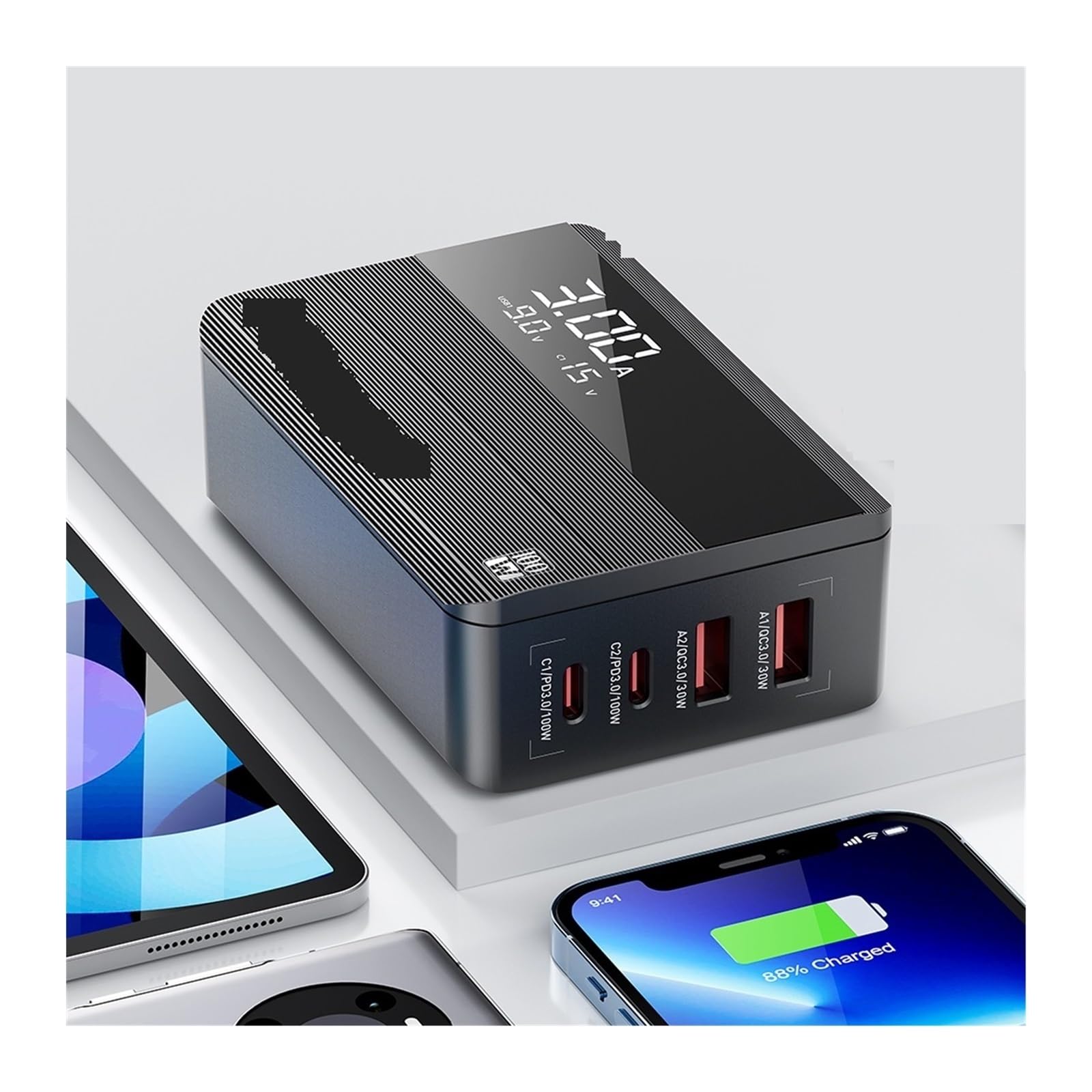 Ładowarka 100 W PD QC 4+ Szybka ładowarka do telefonu komórkowego Ładowarka USB C