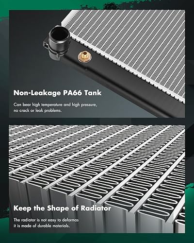 Miniatura 5 de SCITOO Radiador AT 2892 apto para Toyota 2006-2008 para Toyota RAV4 2.4L 2009-2018 para Toyota para RAV4 2.5L 2006-2012 para Toyota para RAV4 3.5L