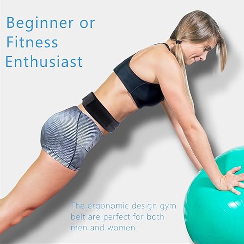 Miniatura 4 de WSCSZS Cinturón con peso ajustable, para entrenamiento de entrenamiento y pérdida de peso