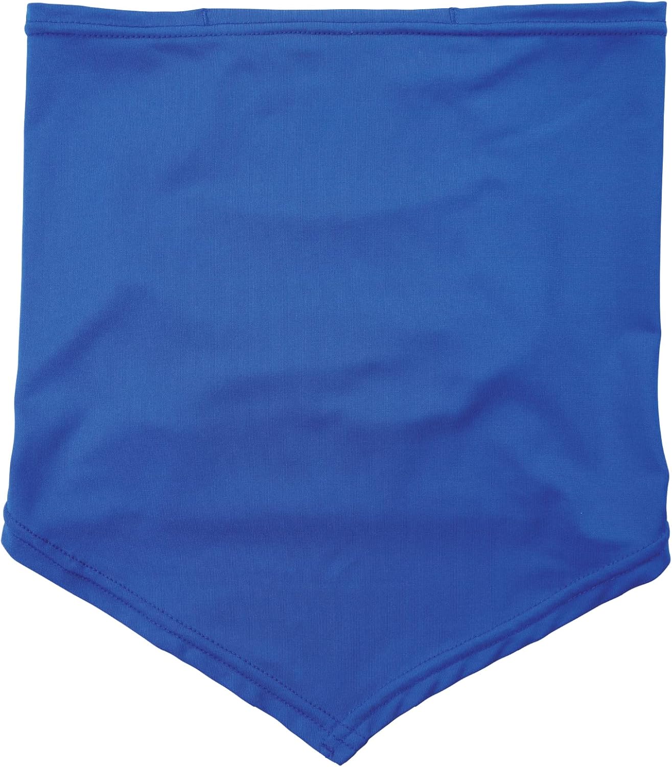 Ergodyne Chill Its 6482 Cooling Neck Gaiter Bandana with Pocket for Ice or 6283 Phase Change Cool Pack (Included), UPF 50+ Sun Protection,Blue, Small/Medium