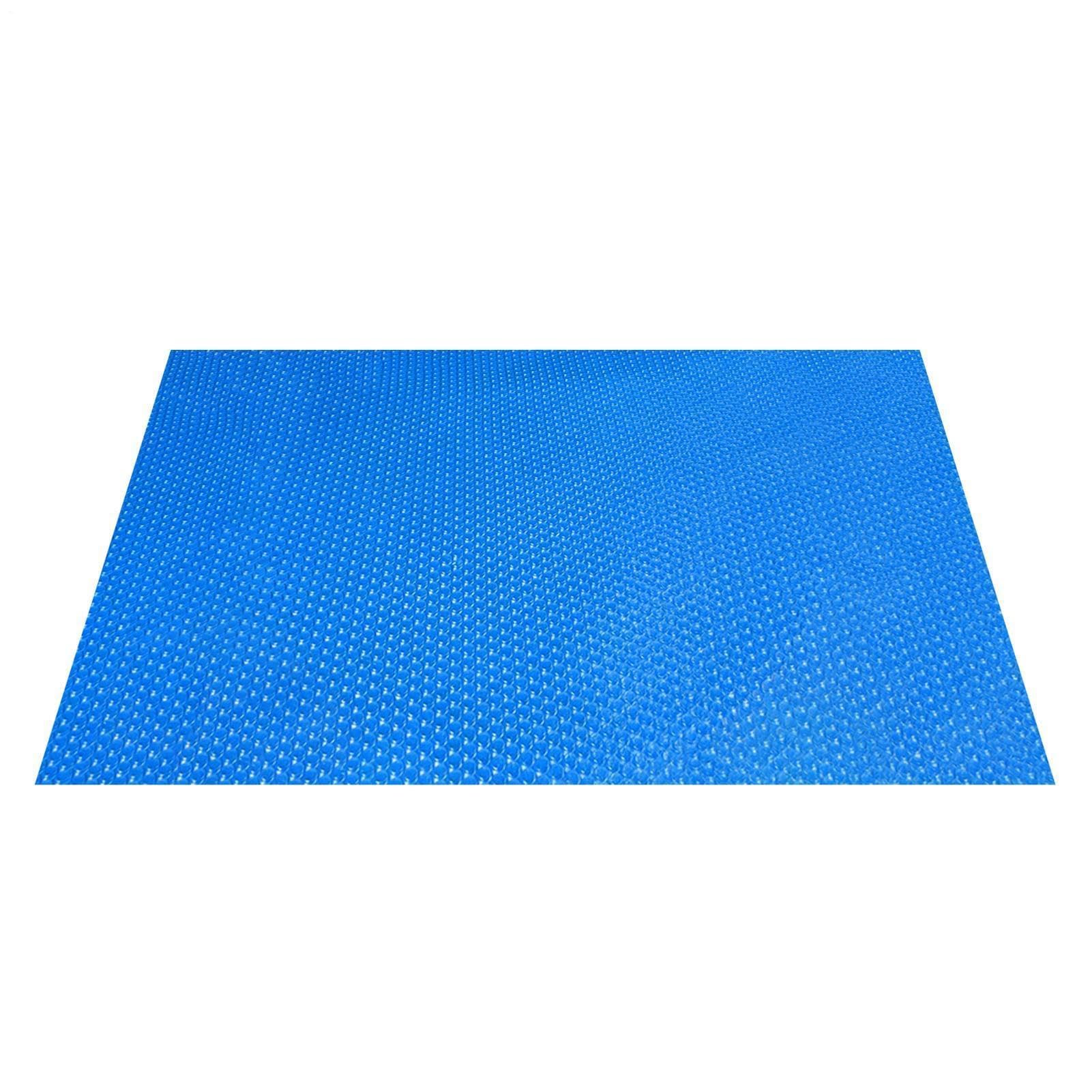 Bâche de piscine solaire pliable et imperméable, tapis d'isolation thermique pour piscines extérieures et spas, conserve la chaleur de l'eau pour le soleil d'été