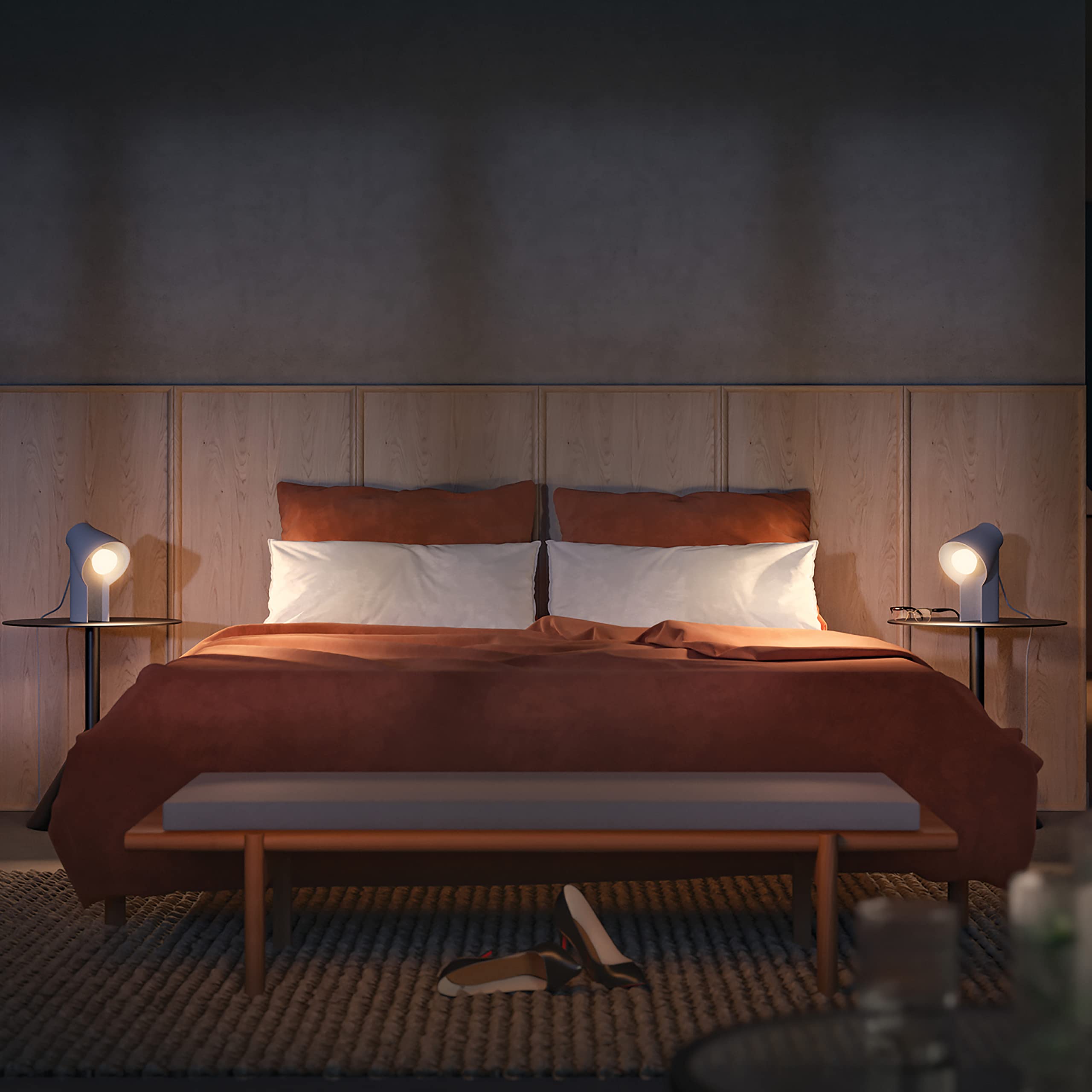 Philips Hue - Starterkit - 2x E27 Standard Lampen - Warm/Kaltweiß
