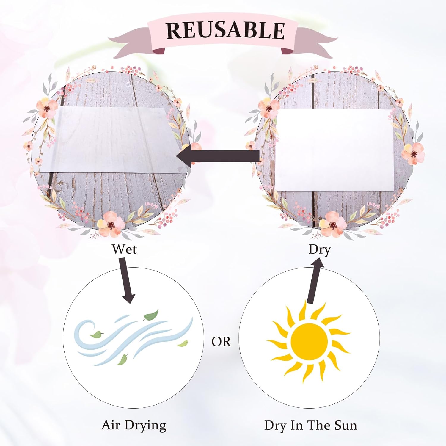 Aboofx 6 Layers 11.8" x 8.3" Flower Press & 8.26 x 11.7 inch Blotter Paper Sheets, Even Pressure Flower Pressing Kit & A4 Size Highly Absorbent Blotter Paper for Dried Flower Plant Preservation