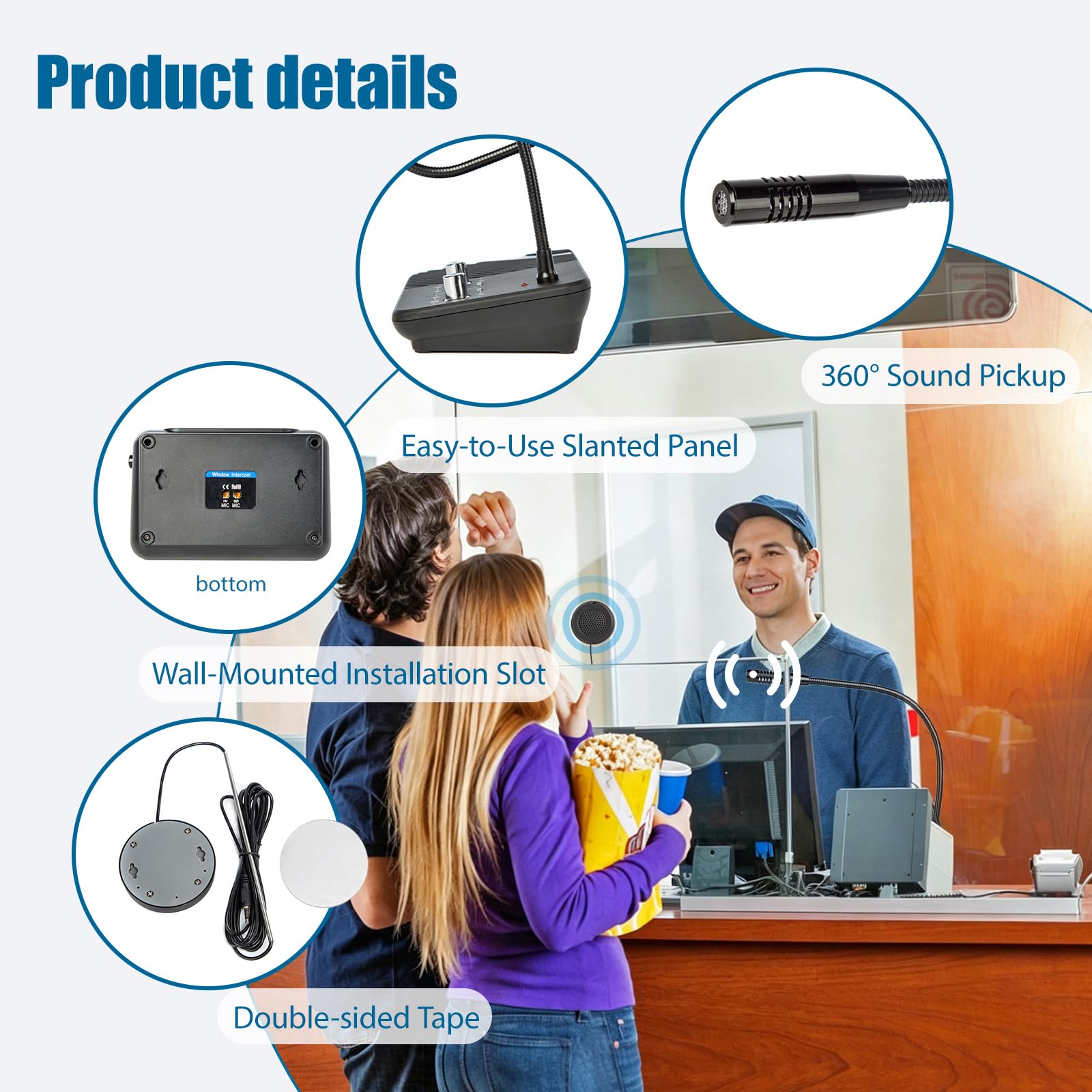 Window Intercom System - Clear Communication for Businesses -6