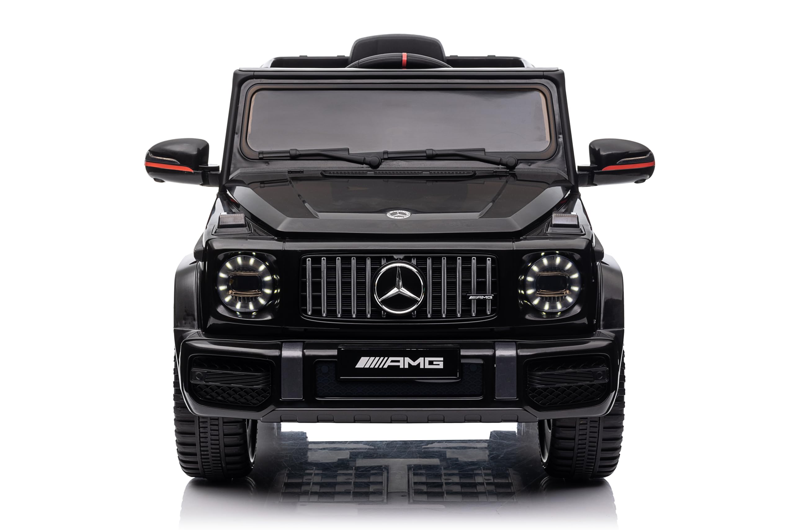 Mercedes G63 AMG Macchina Elettrica per Bambini con Telecomando, Veicolo Elettrico 12V, Auto Elettrica per Bambino /2+1 velocità/Clacson/LED/Musica (Nero)