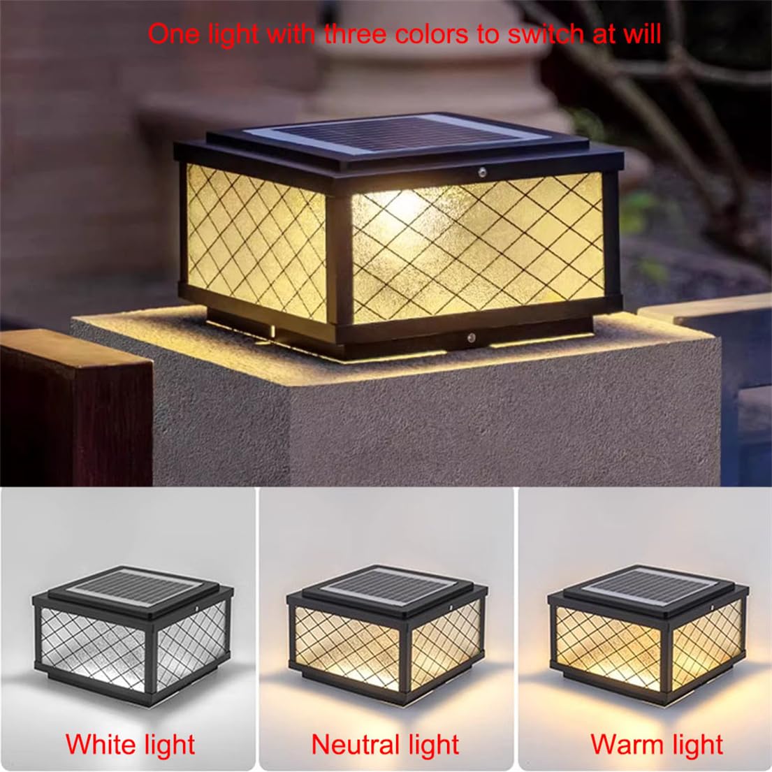 Borne Lumineuse Extérieure À Intensité Variable, Éclairage Paysager