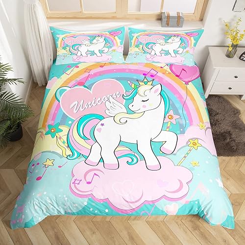 Vista 144 de Feelyou Juego de ropa de cama de coche de carreras para niños, juego de funda de edredón de deportes extremos para niños y niños, funda de edredón