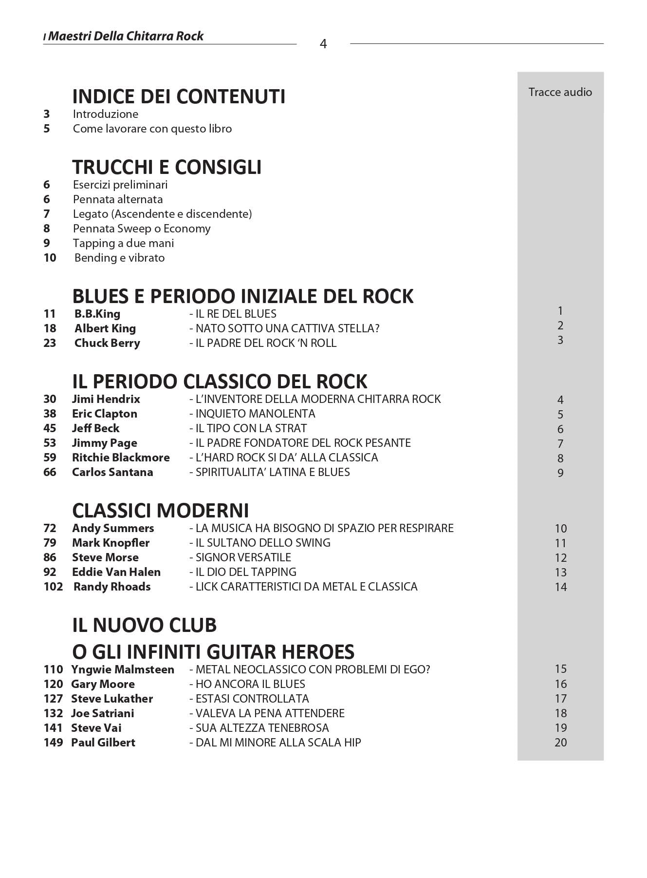 I maestri della chitarra rock. Con CD Audio
