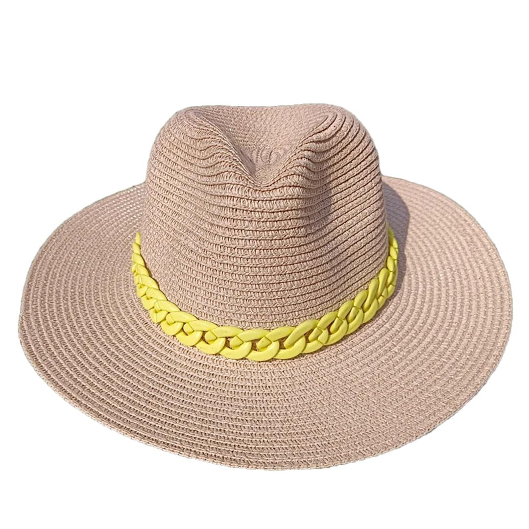 EYRMQWJPC Wide Brim Sun Hat, Women's Paper Straw Sun Hat Multicolor 55-58cm(12)