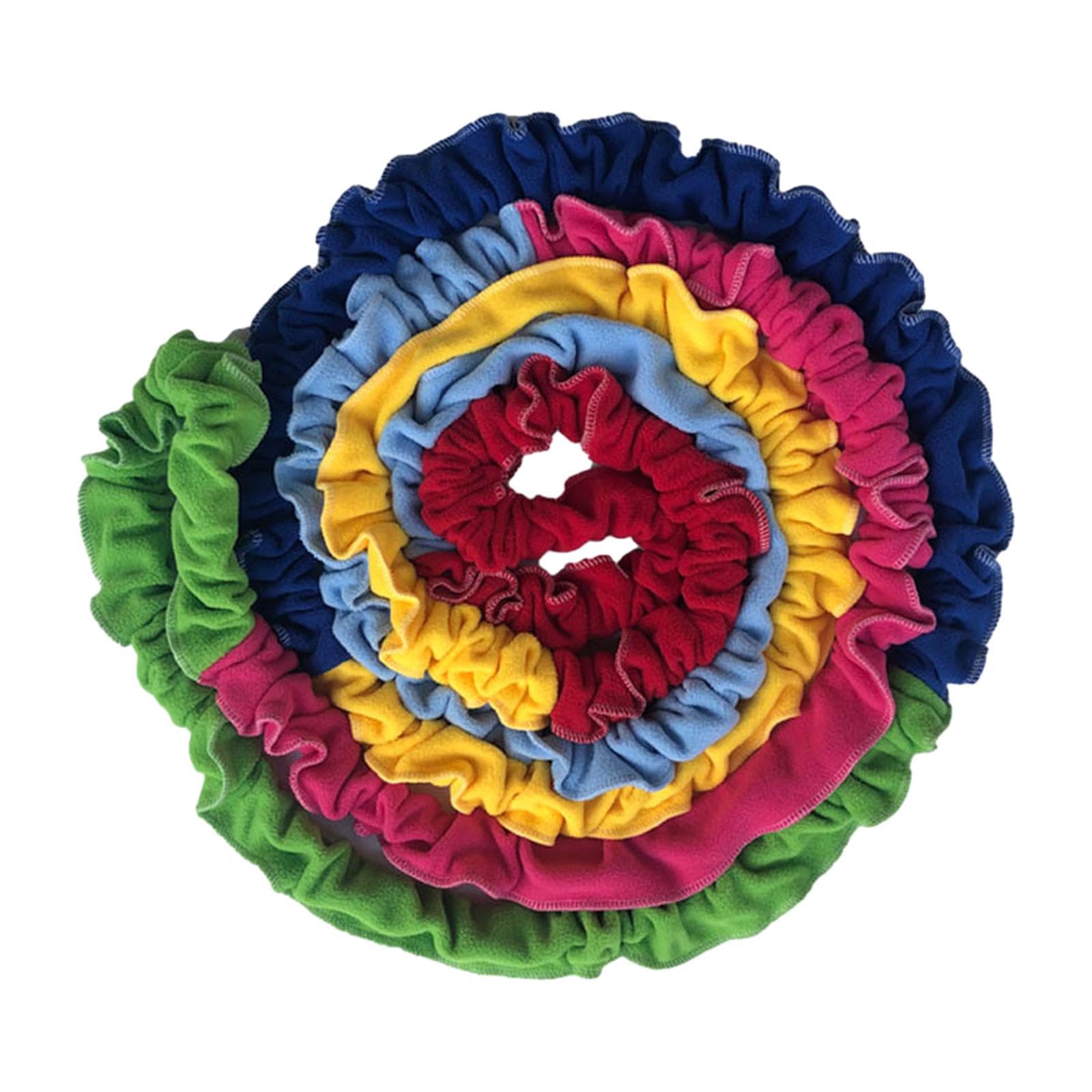 Enakshi (LABEL) Creations Cooperative Stretchy Band Family Teamwork Rainbow Colour School Multi Sizes 2m for 3 PlayersSporting Goods|Fitness Running & Yoga|Fitness Equipment & Gear|Resistance Trainers-image-45