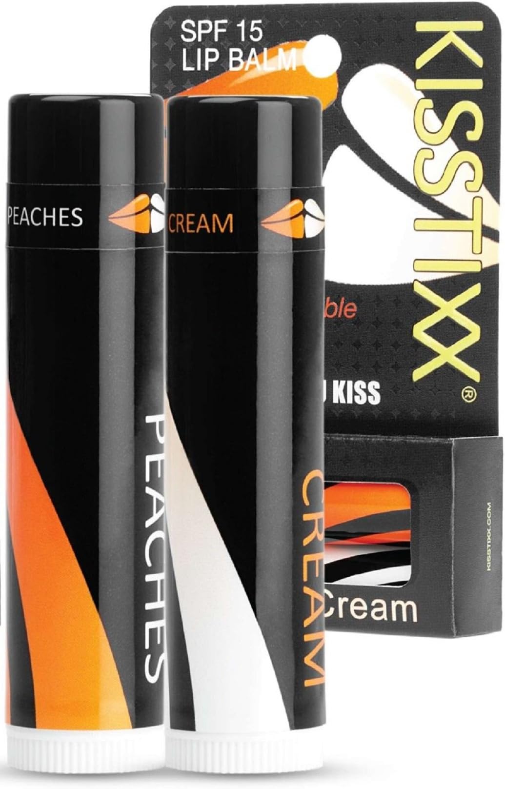 SPF 15 Lip Balm Peaches/Cream - 2 CT