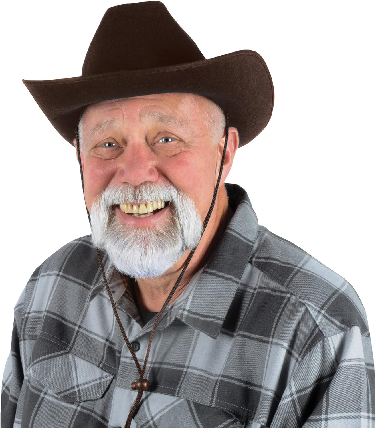 Beistle Felt Cowboy Hats – Western Headwear Birthday, Photo Booth & Halloween Costume Accessories - Image 2