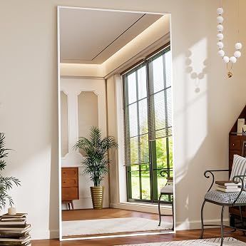BEAUTYPEAK 218 x 102 cm Oversized Full Length Mirror Large Standing Mirror