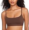 INLYRIC Women's Cotton Bralette - Wireless Unlined Sleep Comfortable Seamless Cami Bra