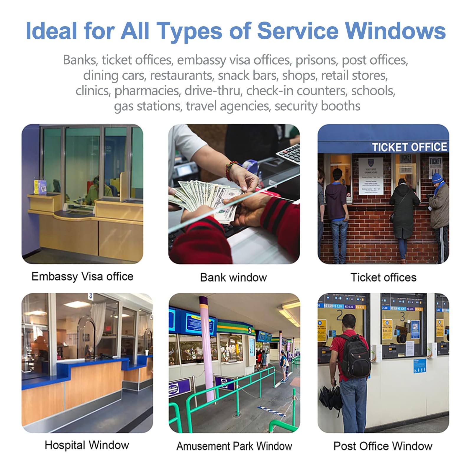 Window Intercom System - Clear Communication for Businesses -7