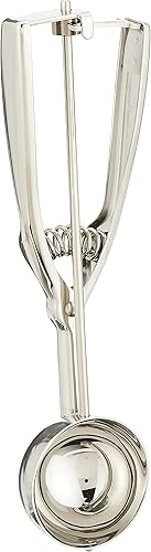 Cuchara de acero inoxidable(media cucharada), de la marca Norpro, Como se muestra