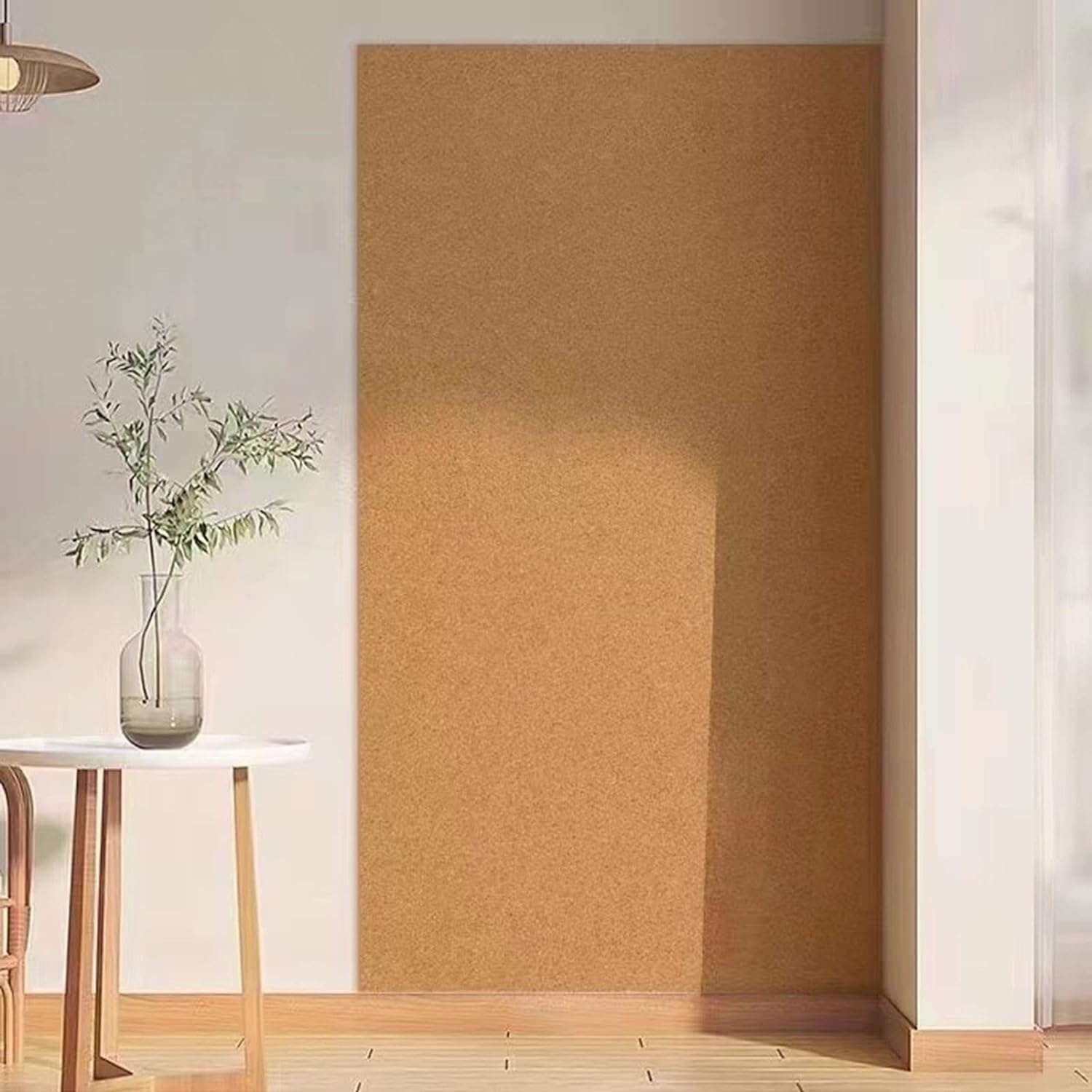 Samoprzylepna tablica korkowa rolka na tablicę korkową na ścianę naklejki do cięcia rolka do szkoły biura tło DIY dekory tablice ogłoszeń i dekoracje ścienne DIY rękodzieło 6 mm grubości, 1,22 x