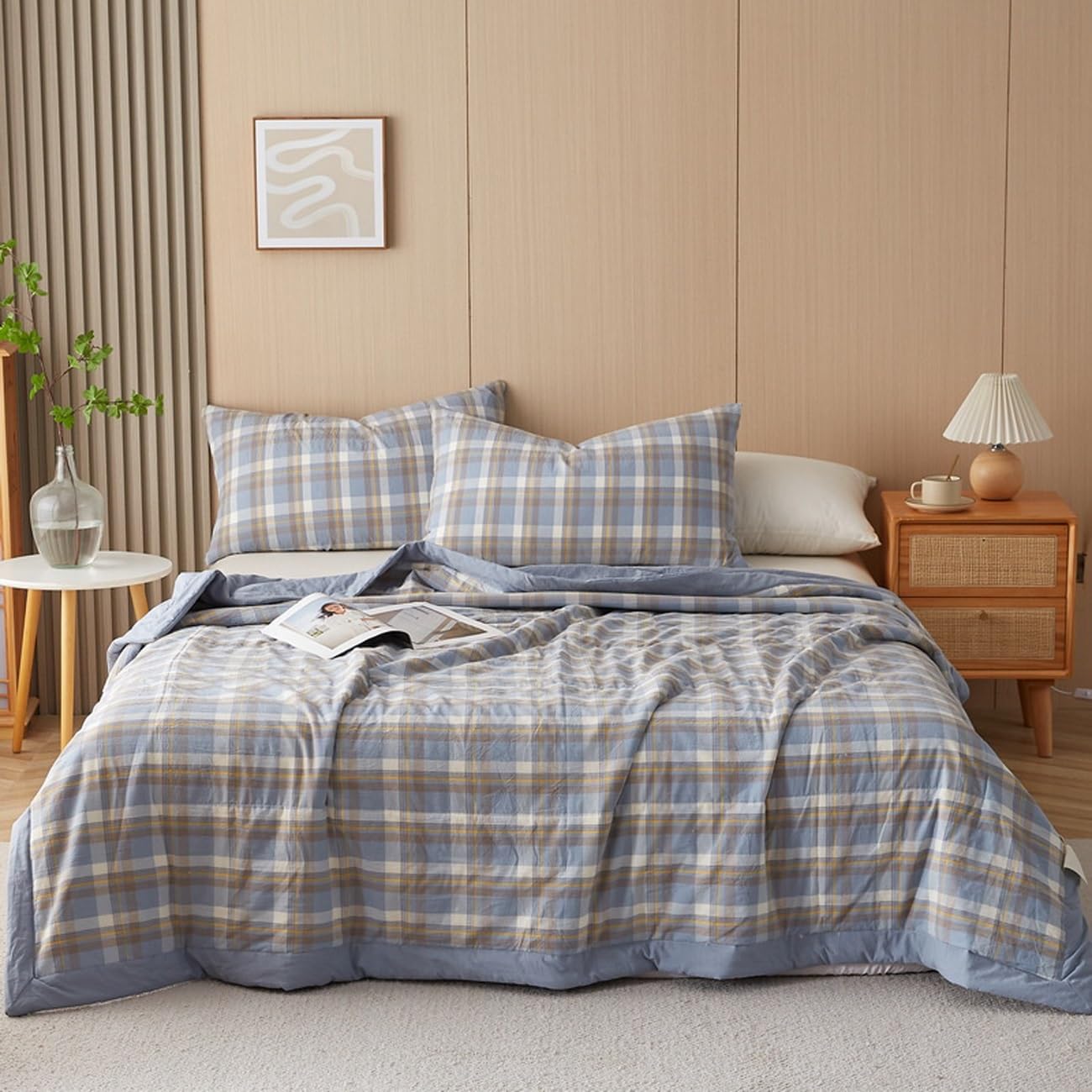Couette d'été fraîche pour des nuits fraîches et sereines