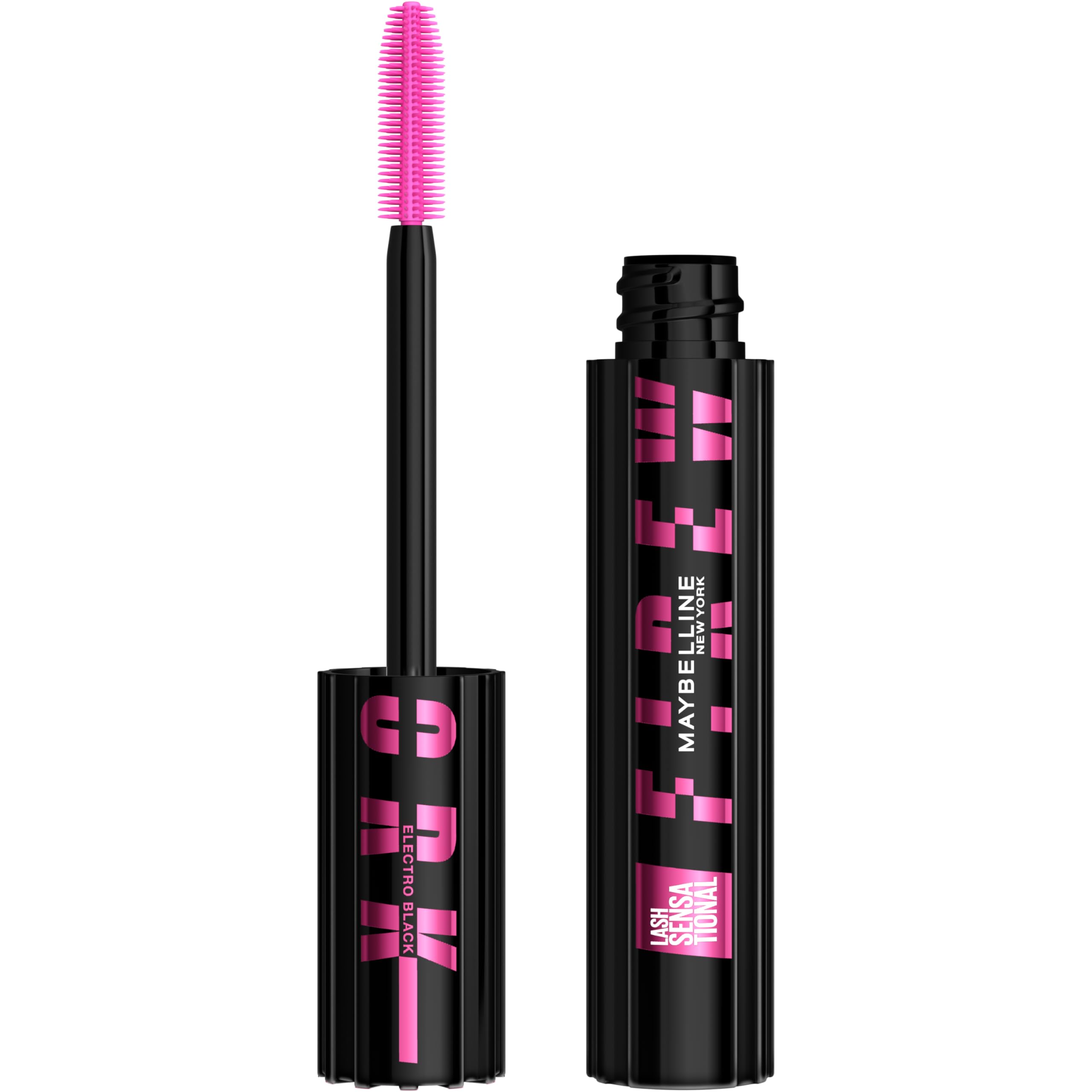 MAYBELLINE NEW YORK Lash Sensational Firework lengthening, curling and volumising mascara ultra black shade Electro Black 10 ml