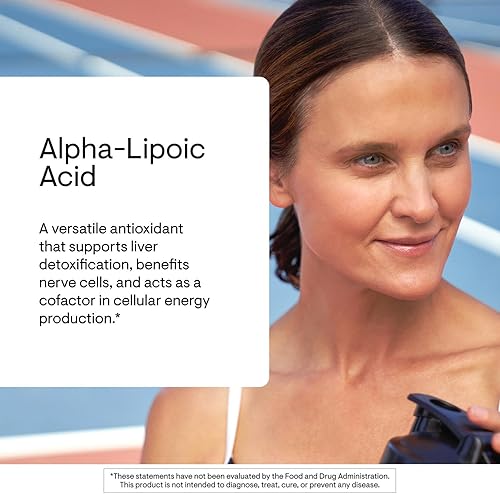 Miniatura 3 de THORNE - Ácido alfa-lipoico - 300 mg - Suplemento para desintoxicación hepática, apoyo antioxidante, salud nerviosa y agudeza mental* - 60 porciones