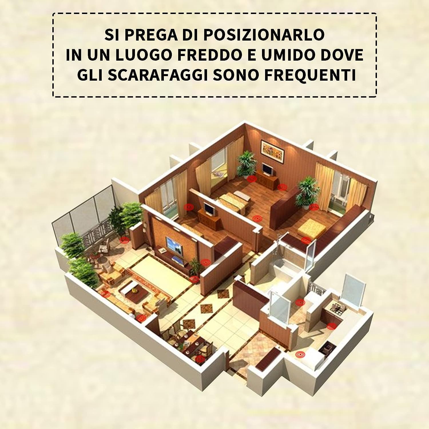 25 Pezzi Trappole Scarafaggi e Blatte Atossico e Insapore Trappola per catturare Scarafaggi Blatte per Casa, Cucina, Soggiorno, Bagno, Camera da Letto, Ufficio, ecc, Proteggi la Famiglia