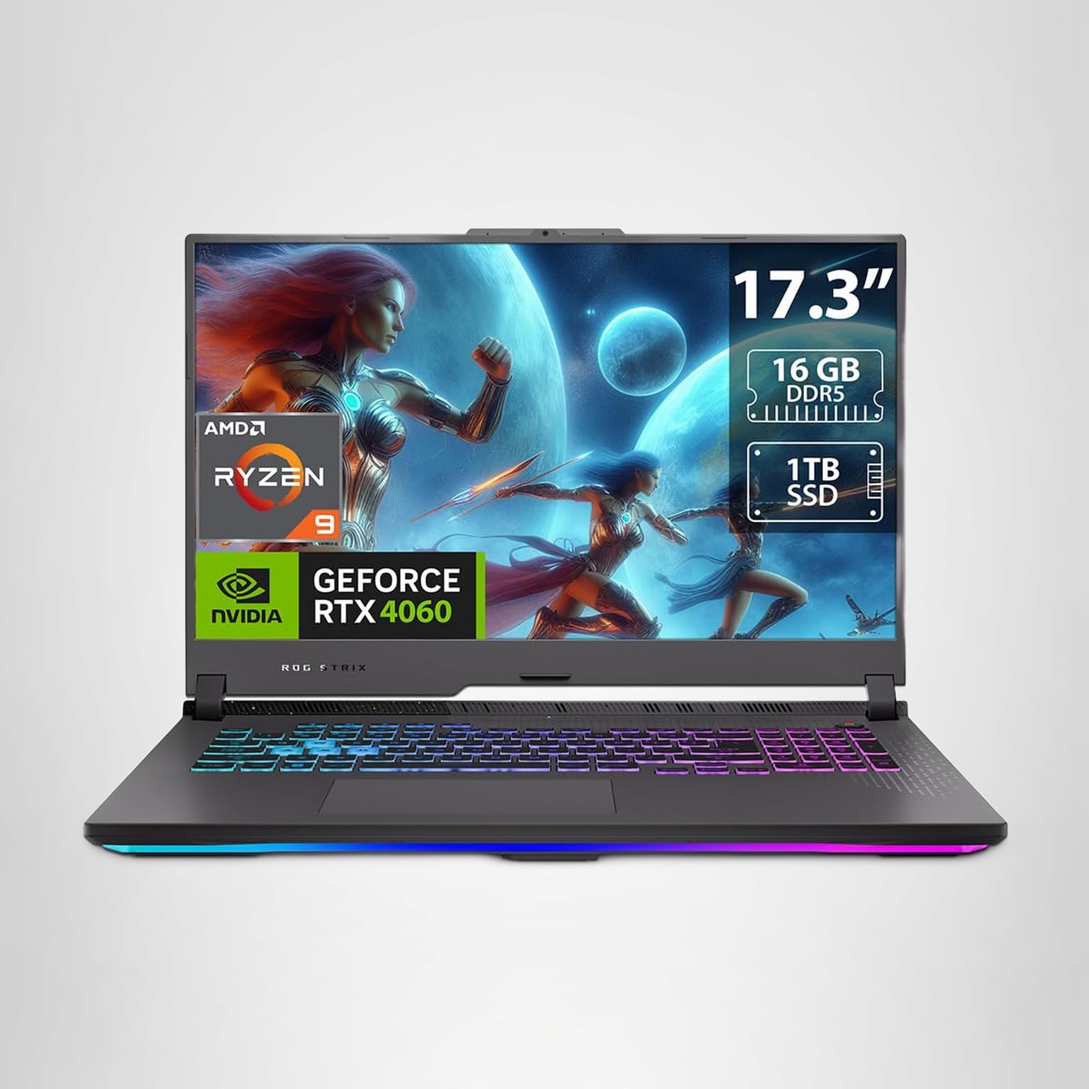 Amazon.com: ASUS Gaming Laptop AMD Ryzen 9 7845HX 3.0 GHz NVIDIA
