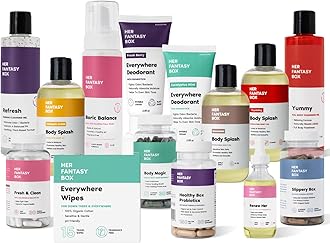 Her Fantasy BoxEverything Bundle - Premium Feminine Hygiene & Wellness Products | Skincare, and Health Essentials for Women