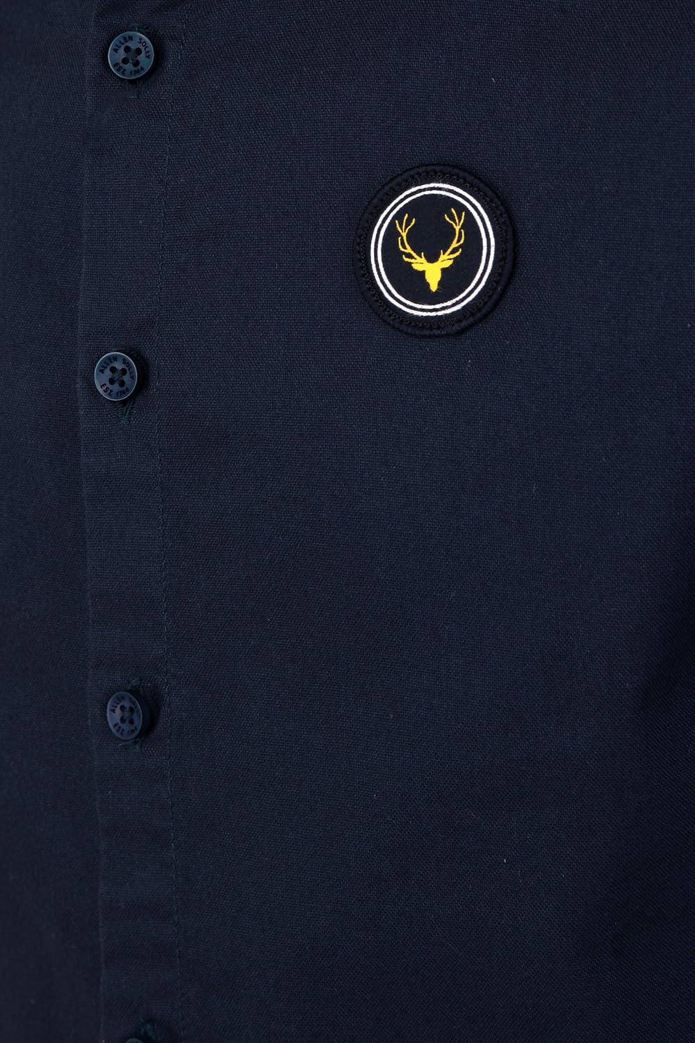Allen Solly Boy's Regular Fit Shirt (ABSFCRGB879722_Navy - Image 4 thumbnail
